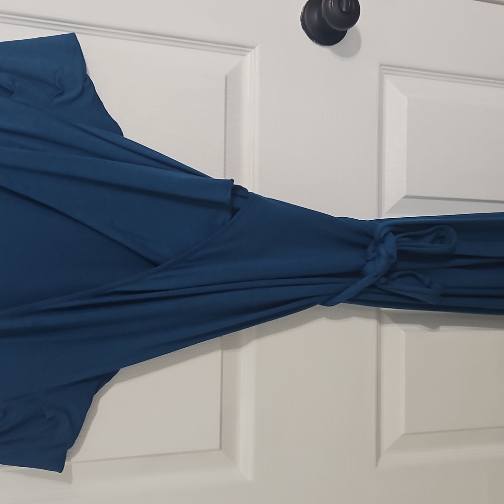Banana Republic Vibrant Blue Knit Dress